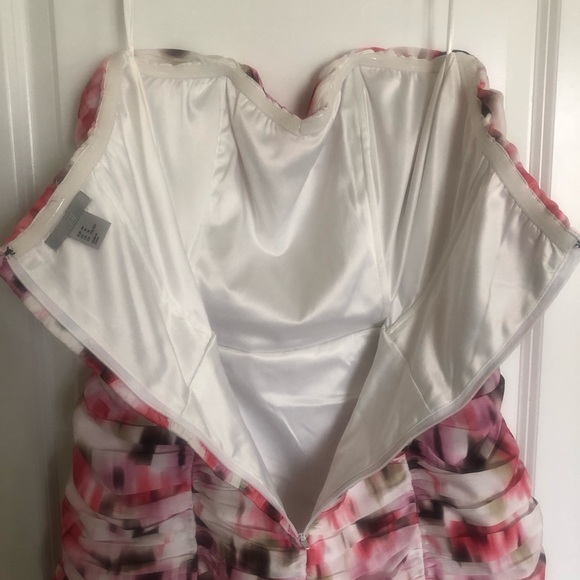 H&M | Strapless Floral Print Dress - Picture 5 of 10